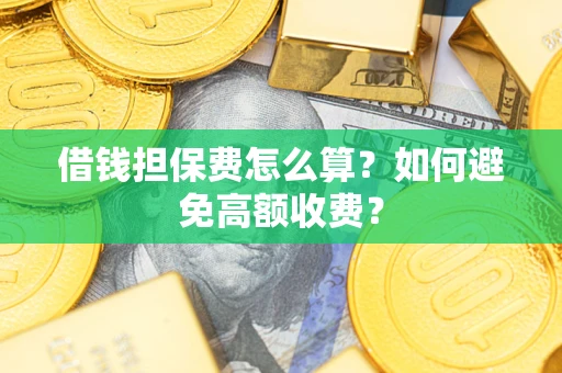 济南借钱担保费怎么算？如何避免高额收费？