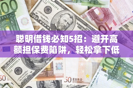 济南聪明借钱必知5招：避开高额担保费陷阱，轻松拿下低息贷款