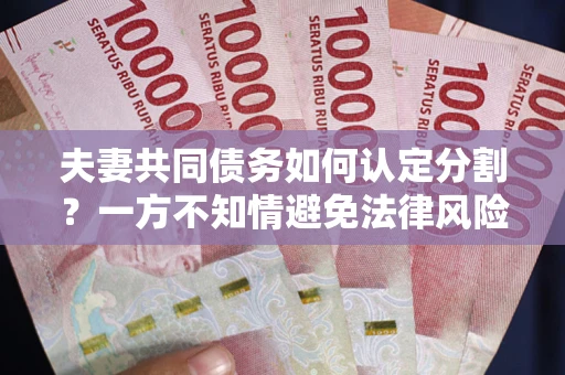 济南夫妻共同债务如何认定分割？一方不知情避免法律风险必看！